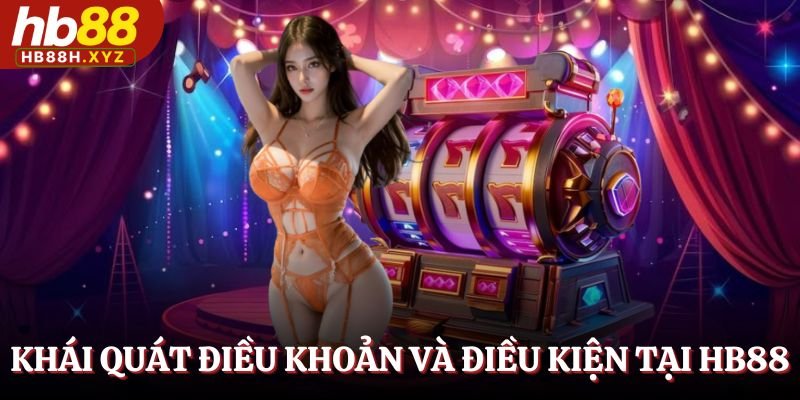 Giao diện trang chủ HB88 với biểu tượng pháp lý và bảo mật - Điều khoản dịch vụ