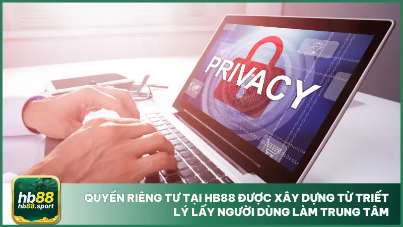 Biểu tượng bảo mật dữ liệu và khiên bảo vệ công nghệ số tại HB88 - Quyền riêng tư