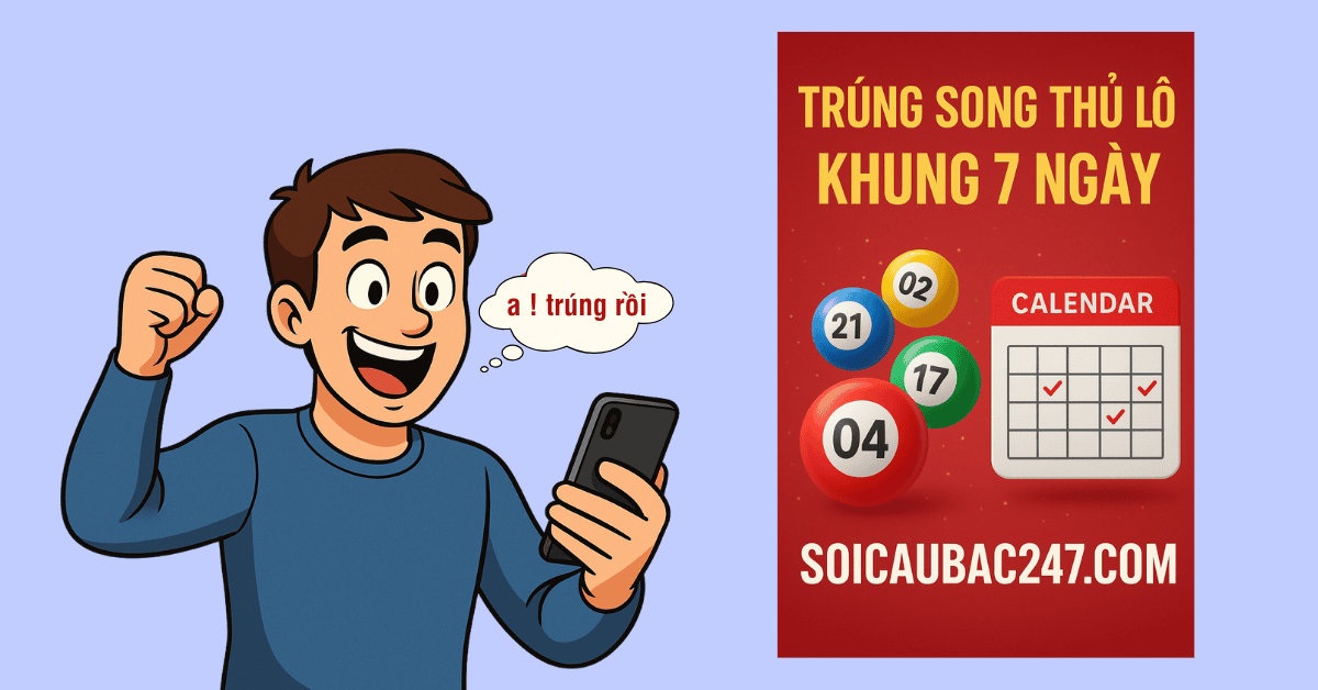 Biểu đồ thống kê cầu lô đang chạy ổn định tại HB88 - Song thủ lô khung 2 ngày